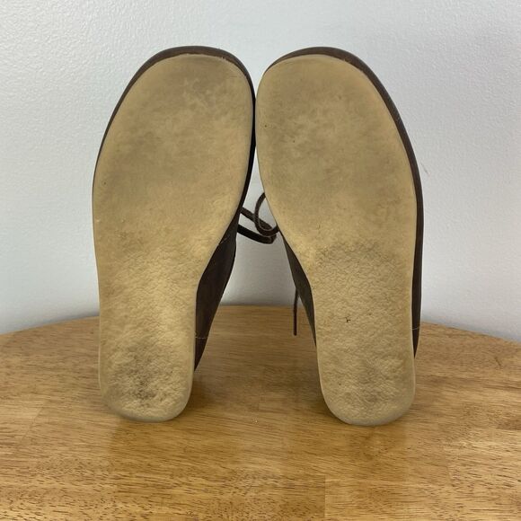 Clarks Padmora Women’s Brown Leather Lace Up Oxford Shoes Size 6M - Picture 6 of 7